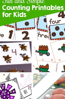 Fun and Simple Counting Printables for Kids