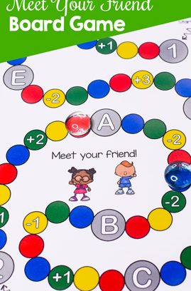Meet Your Friend Board Game