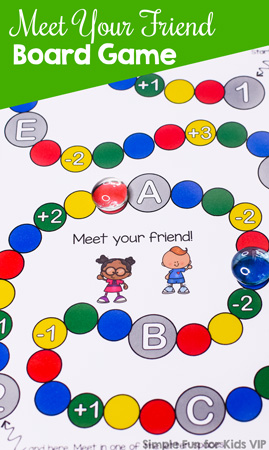 Meet Your Friend Board Game