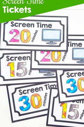 Screen Time Tickets