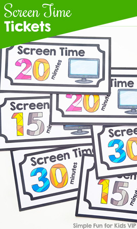 Screen Time Tickets