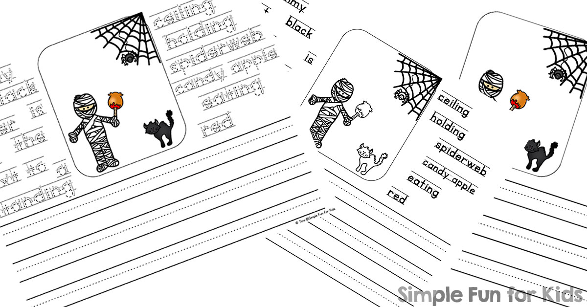 Halloween Writing Prompts - Simple Fun for Kids VIP