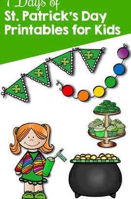7 Days of St. Patrick’s Day Printables for Kids