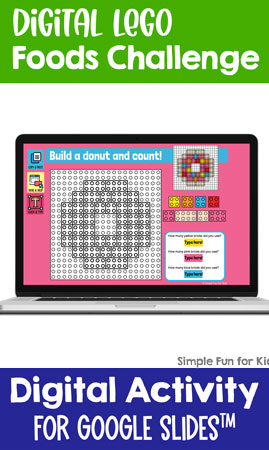 Digital LEGO Foods Build and Count Challenge