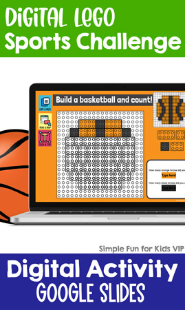 Digital LEGO Sports Build and Count Challenge