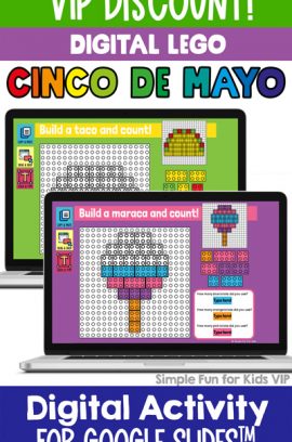 Digital LEGO Cinco de Mayo Build and Count Challenge