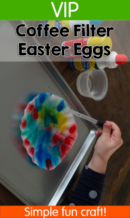 Coffee Filter Eggs